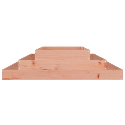 vidaXL Jardinera de madera maciza de douglas 110x110x27 cm