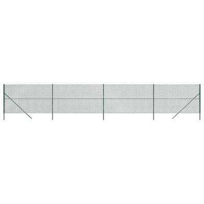 vidaXL Cerca de alambre verde 2,2x10 m