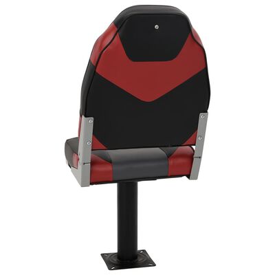 vidaXL Asiento para barco con pedestal giratorio 360°