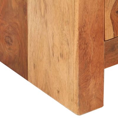 vidaXL Aparador de madera maciza 50x30x110 cm