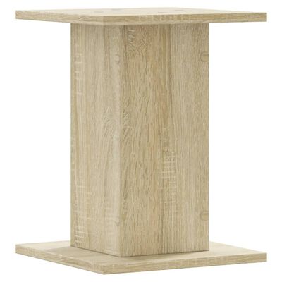 vidaXL Soportes altavoces 2 uds madera roble Sonoma 30x30x40 cm