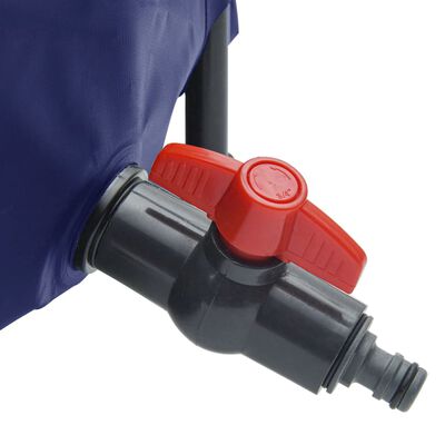 vidaXL Depósito de agua plegable con grifo PVC 380 l