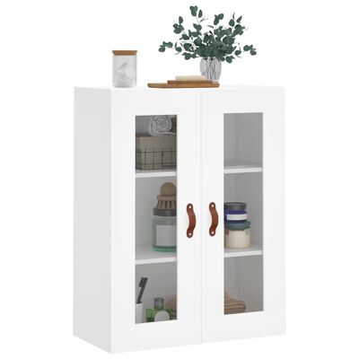 vidaXL Armario de pared blanco 69,5x34x90 cm