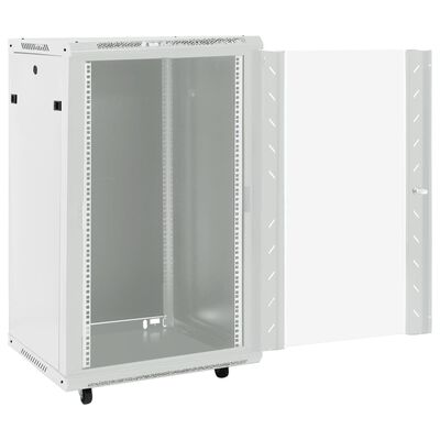 vidaXL Rack de servidores 15U 19" IP20 negro 60x60x100 cm