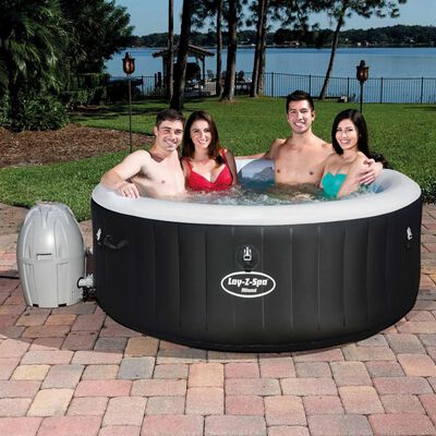 Bestway Bañera de hidromasaje hinchable Miami Air Jet serie Lay-Z-Spa