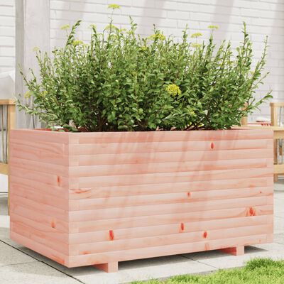 vidaXL Jardinera madera maciza de abeto Douglas 90x60x49,5 cm