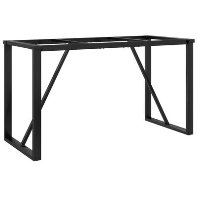 vidaXL Patas de mesa comedor estructura O hierro fundido 140x60x73 cm