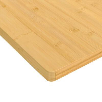 vidaXL Tablero de mesa de bambú 70x70x2,5 cm