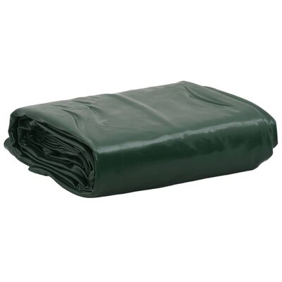 vidaXL Lona verde Ø 2,4 m 650 g/m²