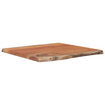 vidaXL Tablero cuadrado madera maciza acacia borde vivo 60x60x2,5 cm