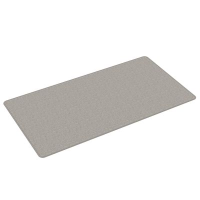 vidaXL Alfombra de pasillo con aspecto de sisal gris taupe 80x150 cm