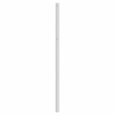 vidaXL Cabecero de metal blanco 150 cm