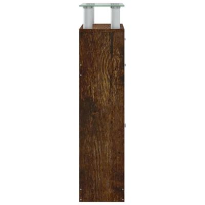 vidaXL Mueble zapatero madera contrachapada marrón roble 63x24x104 cm –  Pensando en Casa