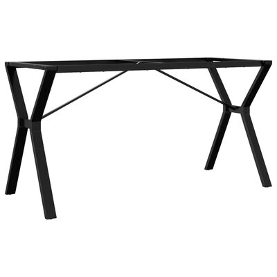vidaXL Patas de mesa comedor estructura Y hierro fundido 140x60x73 cm