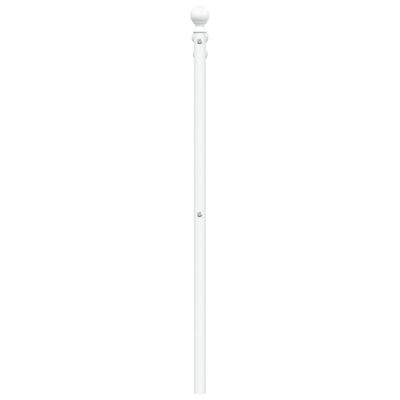 vidaXL Cabecero de metal blanco 120 cm