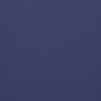 vidaXL Cojines banco jardín 2 uds tela Oxford azul marino 200x50x7 cm