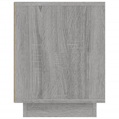 vidaXL Mueble para TV madera contrachapada gris Sonoma 102x35x45 cm