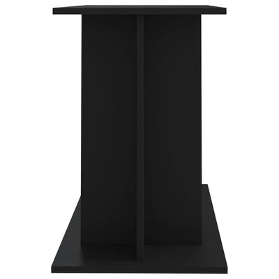 vidaXL Soporte para acuario madera de ingeniería negro 100x40x60 cm