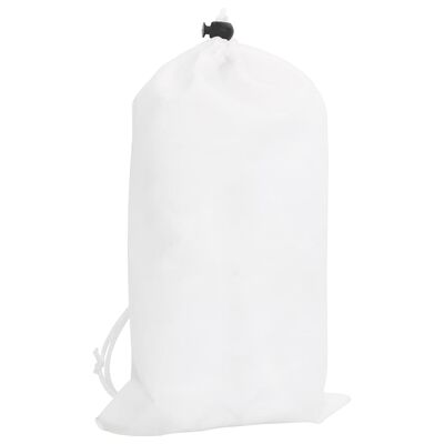 vidaXL Red de camuflaje con bolsa de almacenamiento blanco 410x285 cm