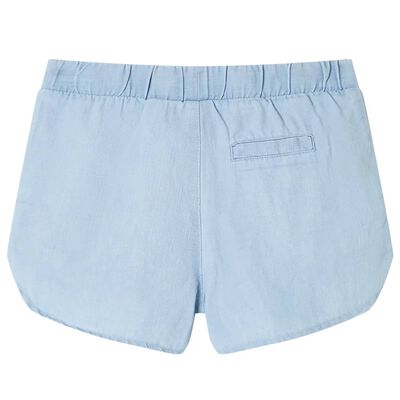 Pantalones cortos de niños azul claro vaquero suave 92