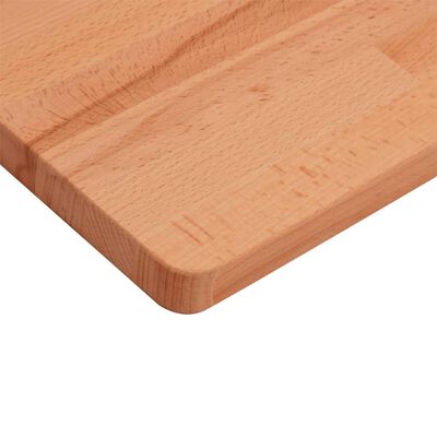 vidaXL Tablero de mesa cuadrado de madera maciza de haya 60x60x1,5 cm