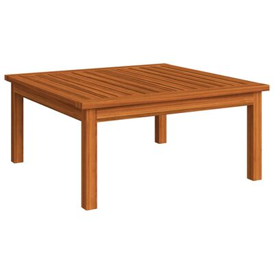 vidaXL Mesita de jardín de madera maciza de acacia 63x63x30 cm