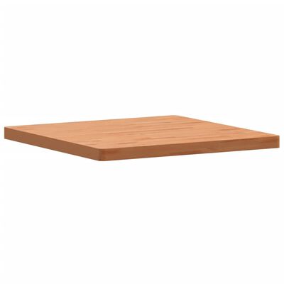 vidaXL Tablero de mesa cuadrado de madera maciza de haya 70x70x4 cm