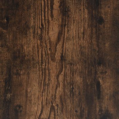 vidaXL Aparador madera contrachapada color roble ahumado 60x35x70 cm