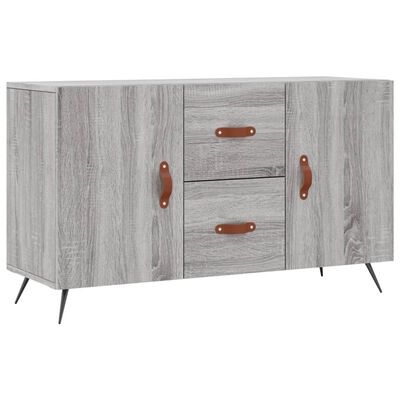 vidaXL Aparador de madera de ingeniería gris Sonoma 100x36x60 cm