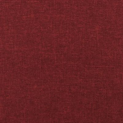 vidaXL Paneles de pared 12 uds tela rojo tinto 90x15 cm 1,62 m²