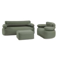 Outwell Juego de muebles inflables Laze verde