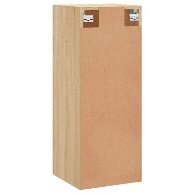 vidaXL Armario de pared roble Sonoma 34,5x34x90 cm