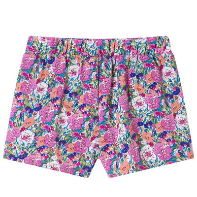 Pantalón corto infantil rosa fucsia 104