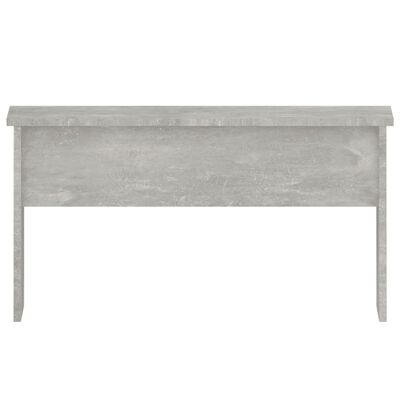 vidaXL Mesa de centro madera ingeniería gris hormigón 80x50,5x41,5 cm