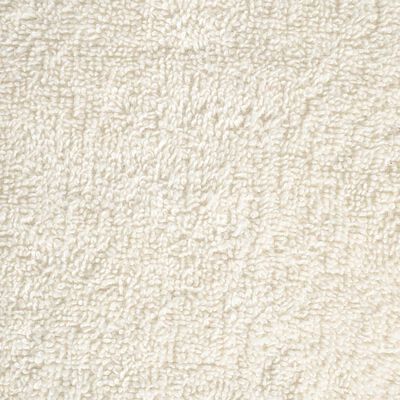 vidaXL Toallas SOLUND 2 unidades crema 30x30 cm 600 gsm