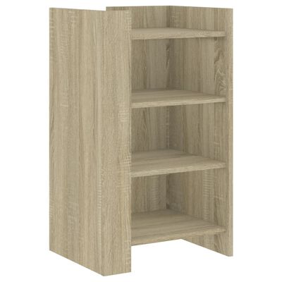 vidaXL Aparador madera de ingeniería roble Sonoma 45x35x75 cm