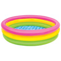 Intex Piscina inflable con 3 anillos Sunset 114x25 cm