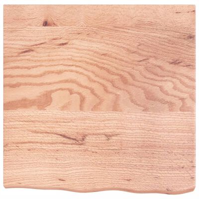 vidaXL Estante pared madera roble tratada marrón claro 60x60x(2-6) cm