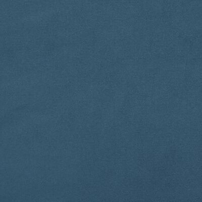 vidaXL Cabecero de terciopelo azul oscuro 100x7x78/88 cm