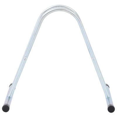 vidaXL Soporte para 1 bicicleta suelo independiente acero galvanizado