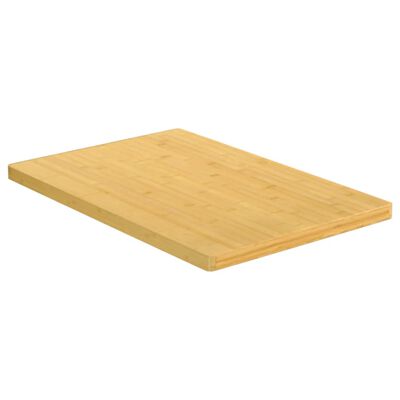 vidaXL Tablero de mesa de bambú 60x100x2,5 cm