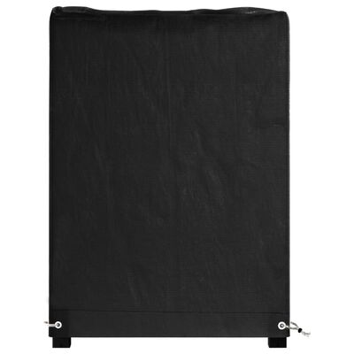 vidaXL Funda para muebles de jardín 8 ojales rectangular 170x94x70 cm