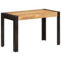 vidaXL Mesa de comedor madera maciza de mango 120x60x76 cm