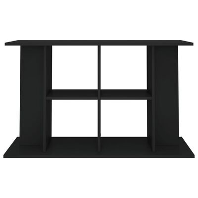 vidaXL Soporte para acuario madera de ingeniería negro 100x40x60 cm