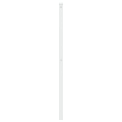 vidaXL Cabecero de metal blanco 75 cm