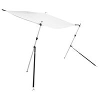 vidaXL Toldo T-Top extensión blanco 170x170x(113-182,5) cm