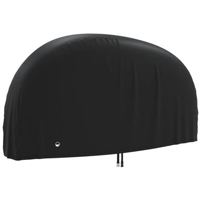 vidaXL Cubierta para bicicleta Oxford 190T negro 200x70x110 cm