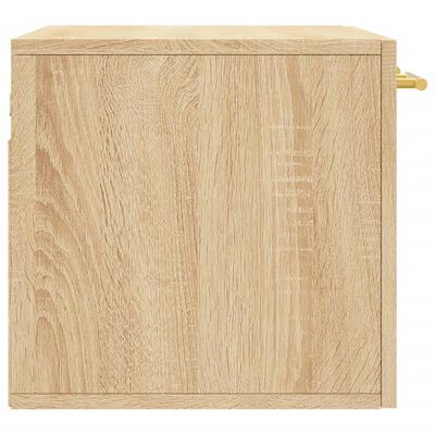 vidaXL Armario de pared madera ingeniería roble Sonoma 60x36,5x35 cm