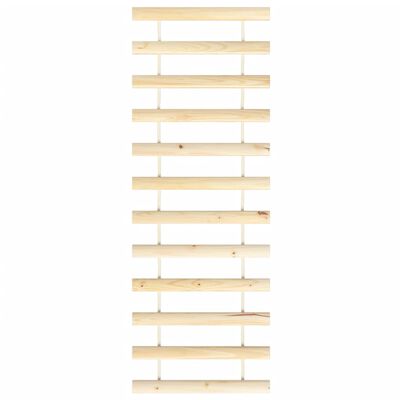 vidaXL Láminas de somier de cama madera maciza de pino 70x200 cm