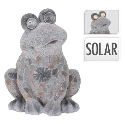 ProGarden Figura de rana con luz solar MGO